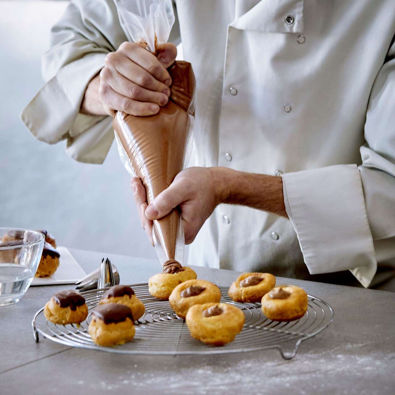 Piping Bags of Mousse Image