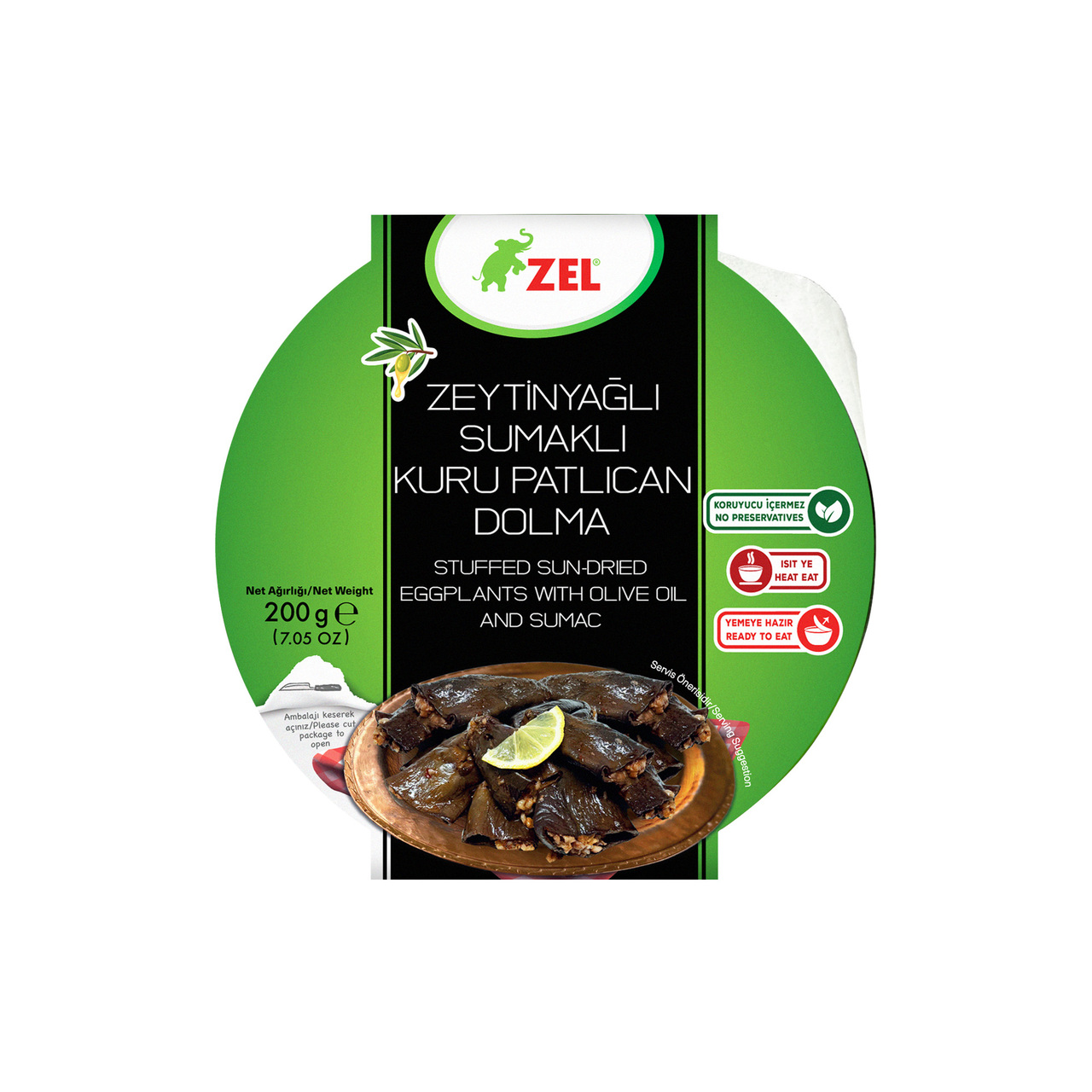 Stuffed Sun-Dried Eggplant with Olive Oil Image