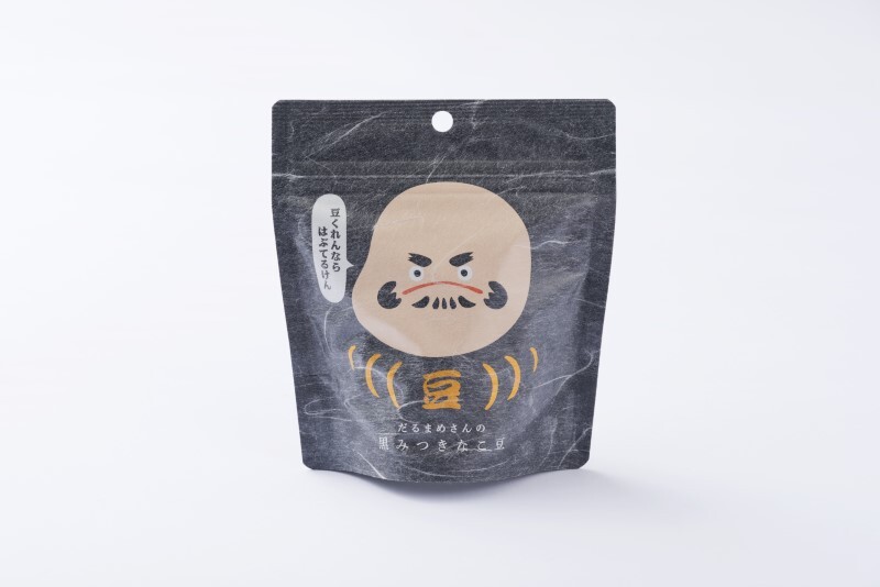 だるまめさん　黒みつきなこ大豆 Image