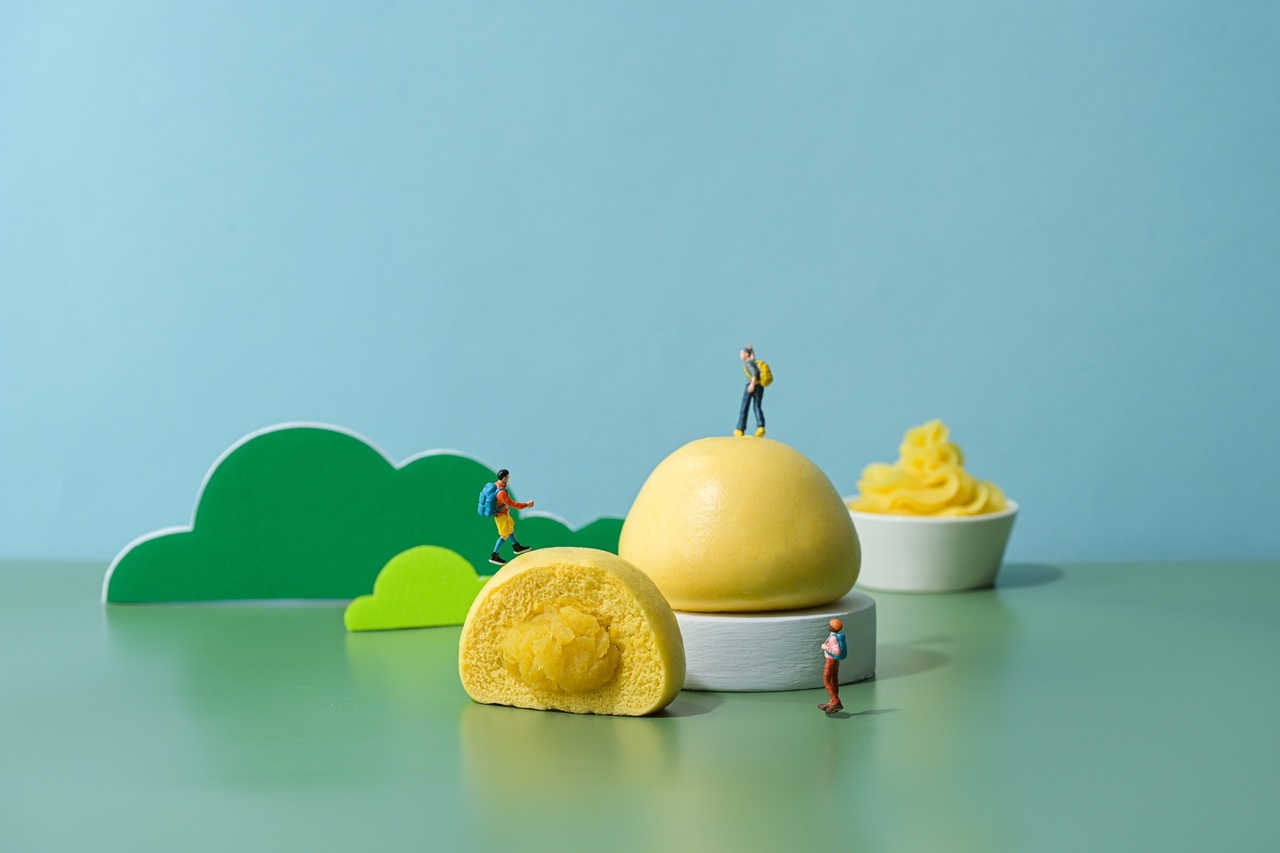 台湾カスタードクリームまん イメージ