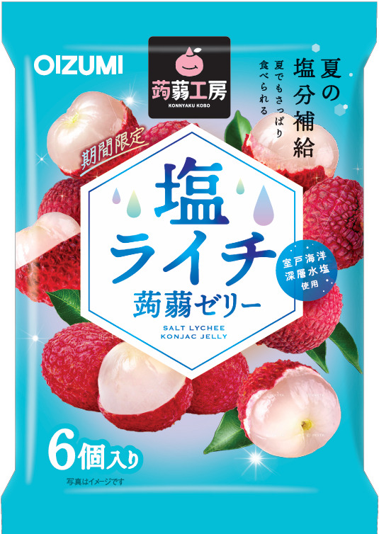 蒟蒻工房塩ライチ蒟蒻ゼリー Image