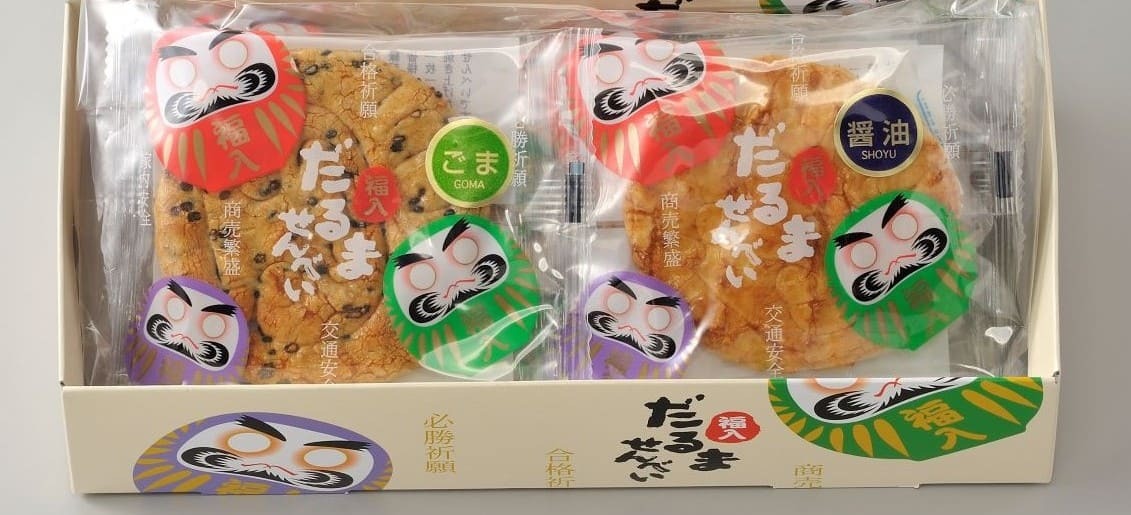 7枚入福入だるませんべい イメージ