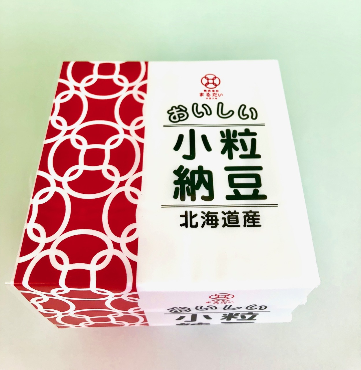 Delicious small grain natto Hokkaido soybeans (Oishii kotsubu Natto Hokkaido-san) Image