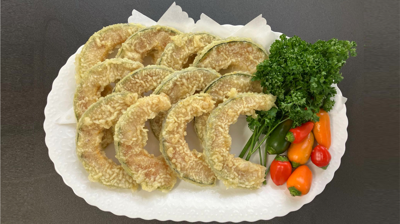 半油調かぼちゃ天ぷら Image