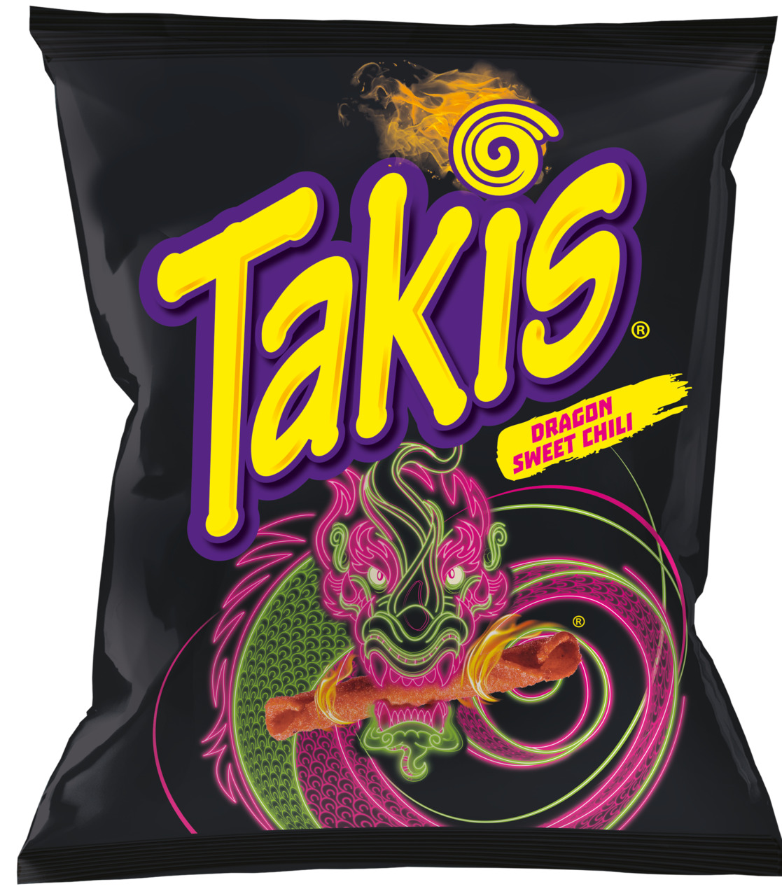 Takis Dragon Sweet Chili rolled tortilla chips Image