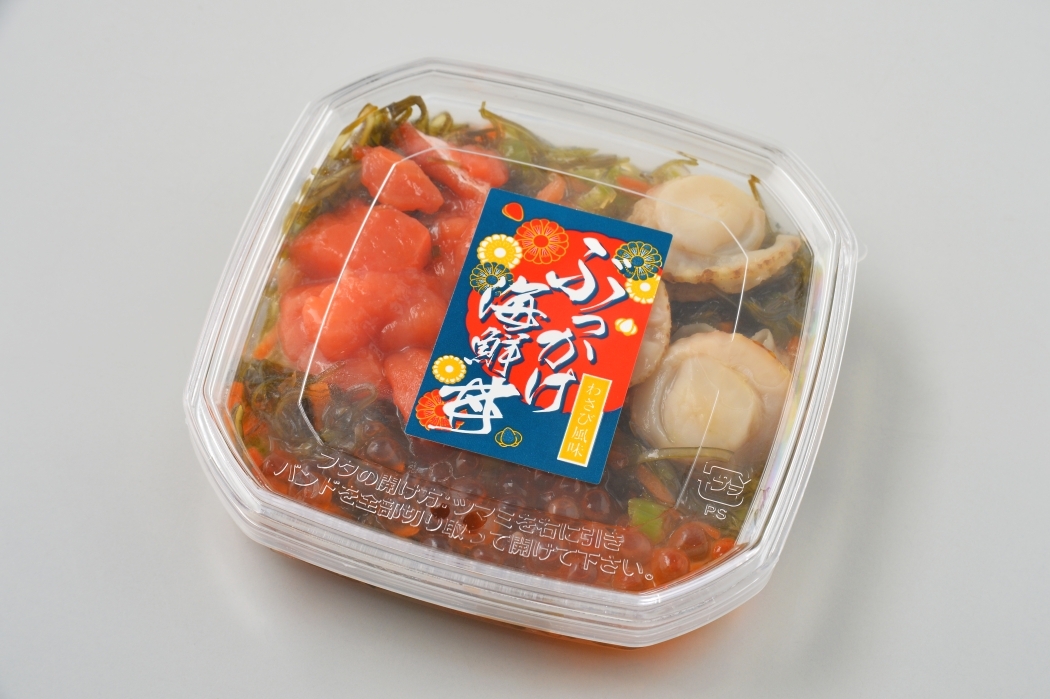 いくら入りぶっかけ海鮮丼わさび風味 Image