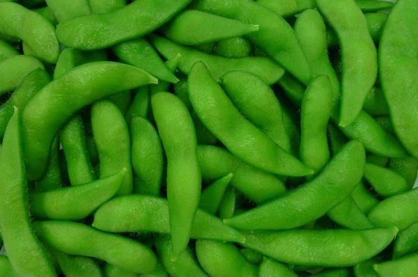 Frozen Green Soybeans, Frozen Green Beans and Frozen Okra Image