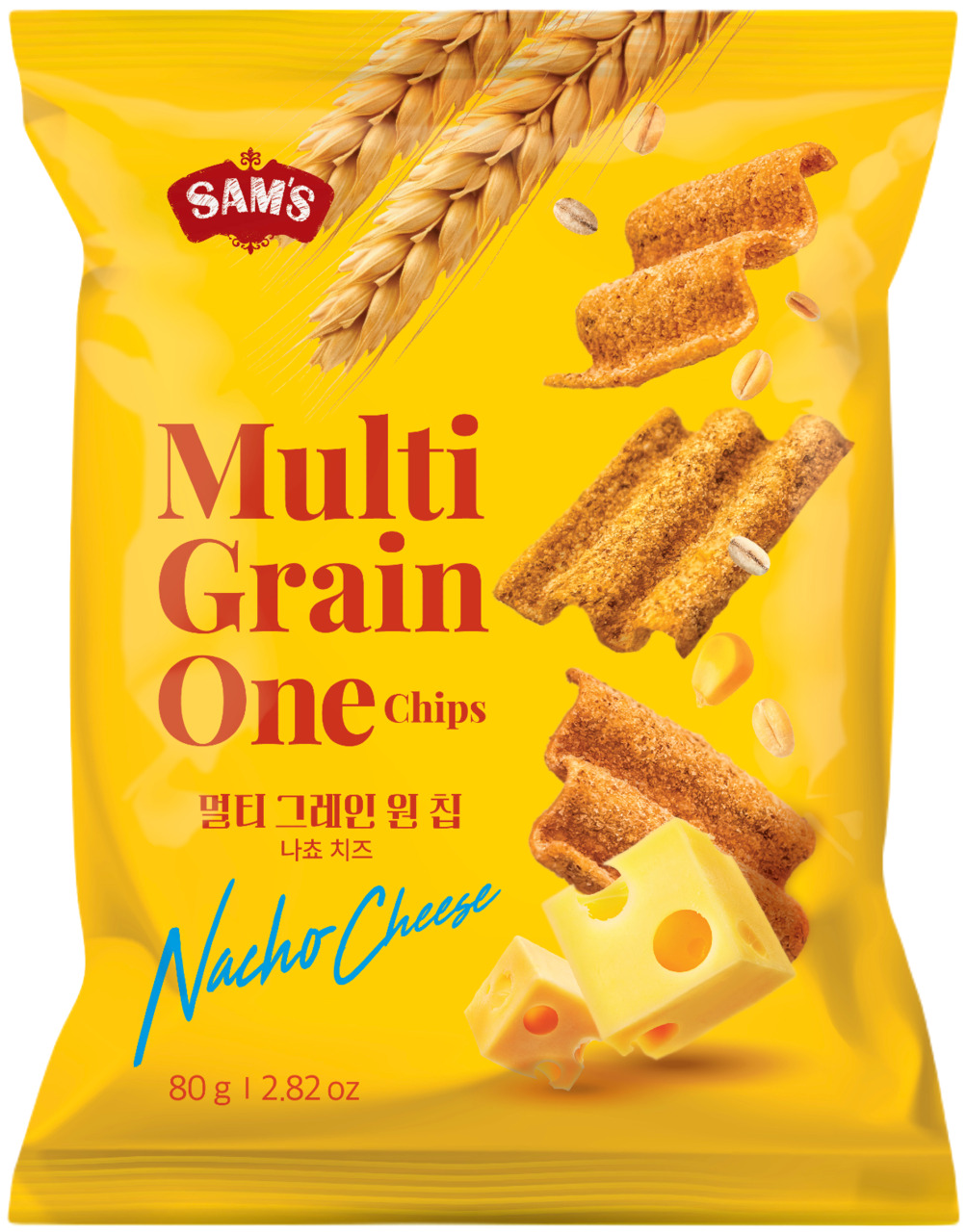 Multi Grain One Chips - Hot Spicy and Nacho Cheese Image
