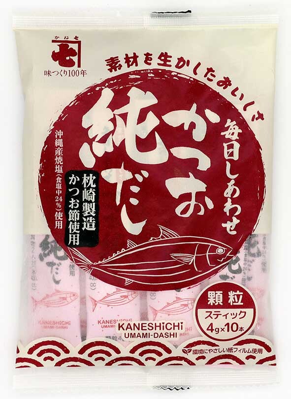 毎日しあわせかつお純だし4g×10本 イメージ