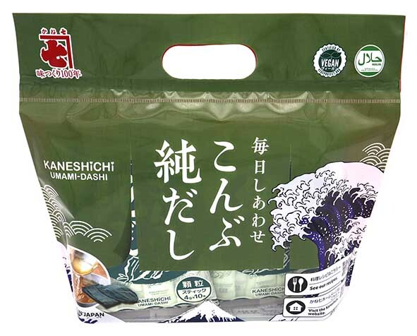 毎日しあわせかつお純だし・こんぶ純だし（ポイケース） イメージ