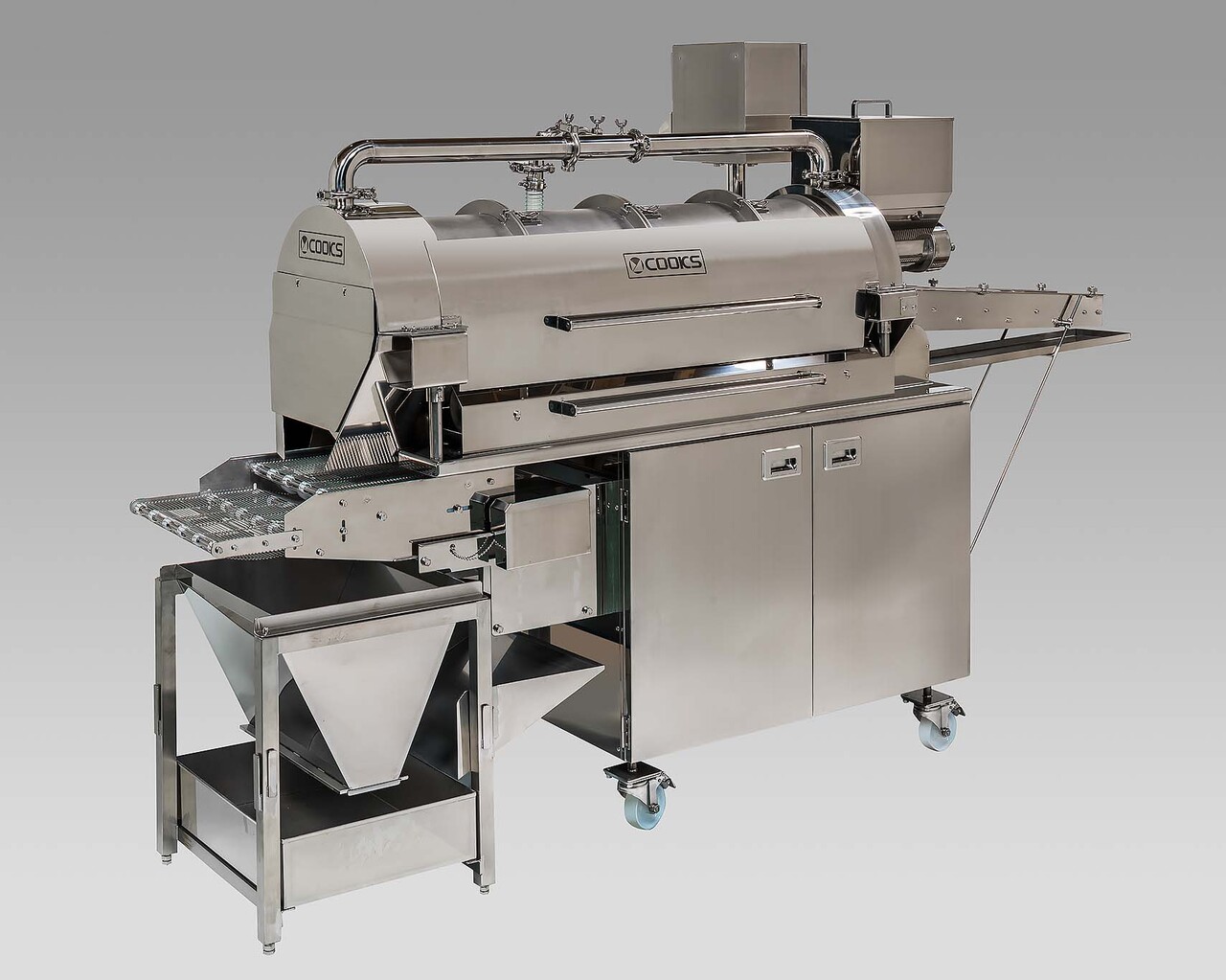 ロータリー式フラワーコーティングマシン　KARA AGE-BOY KRB-500型 Image