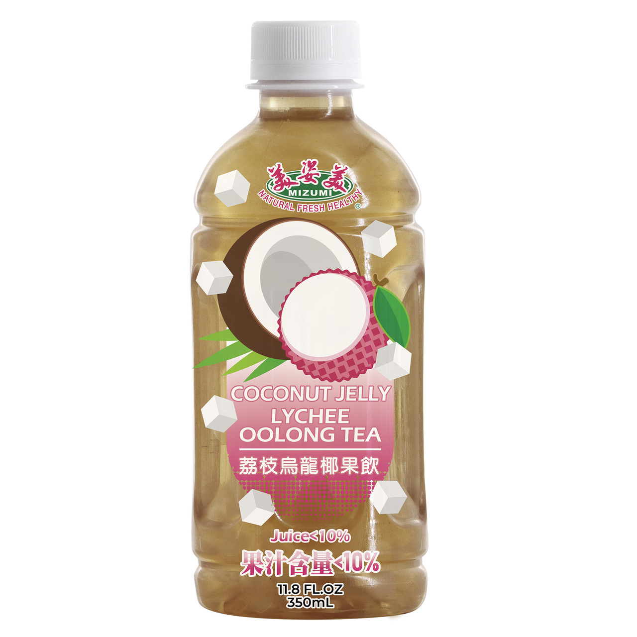 Lychee Coconut Jelly Oolong Tea Image