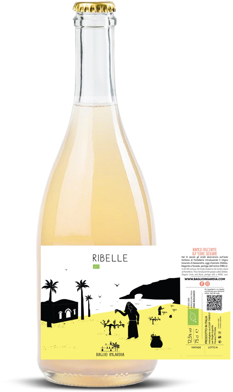  "Ribelle", Zibibbo sparkling white wine Image