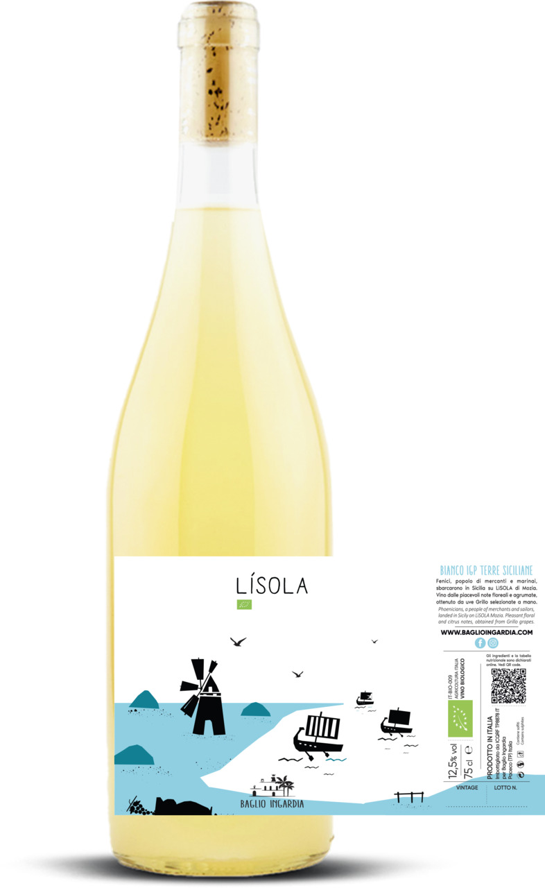 "Lìsola" Grillo dry white wine Image