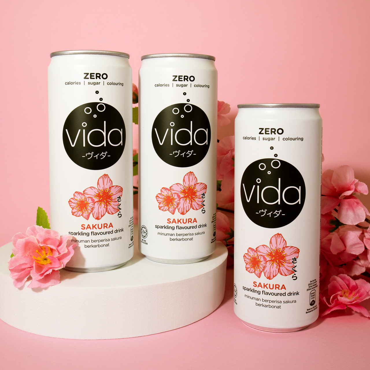 VIDA ZERO SAKURA SPARKLING DRINK Image