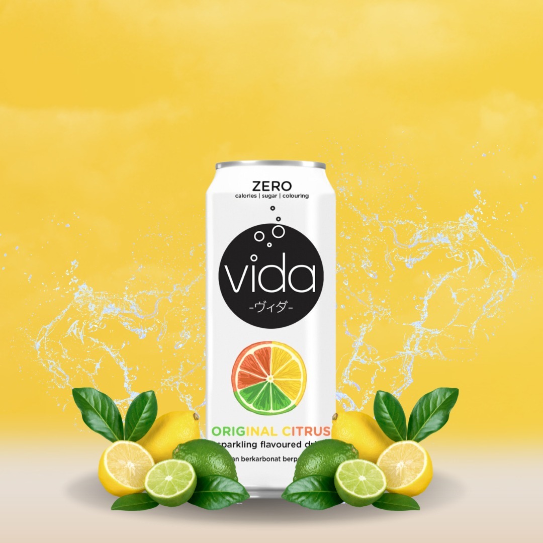 VIDA ZERO ORIGINAL CITRUS SPARKLING DRINK Image