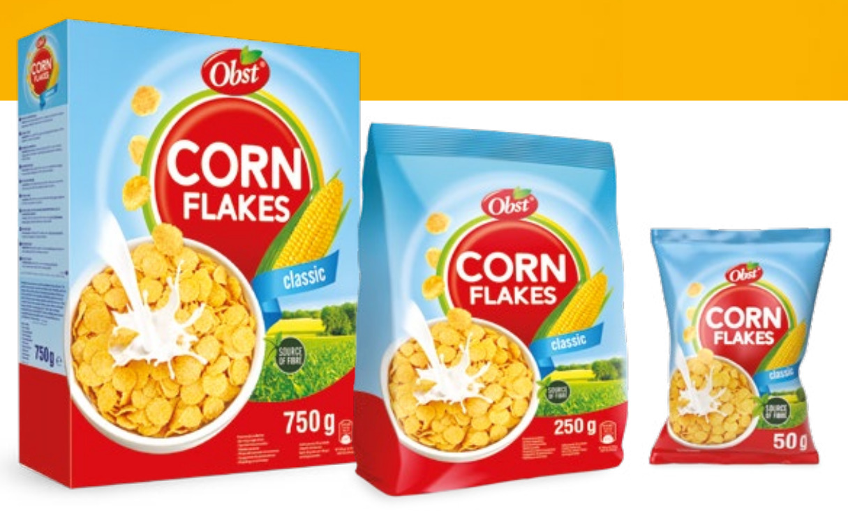 A corn flakes & cereals range Image