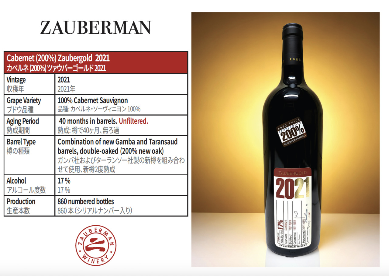 ザウバーマンワイナリー　カベルネ・ソーヴィニオン2021/2023 Image