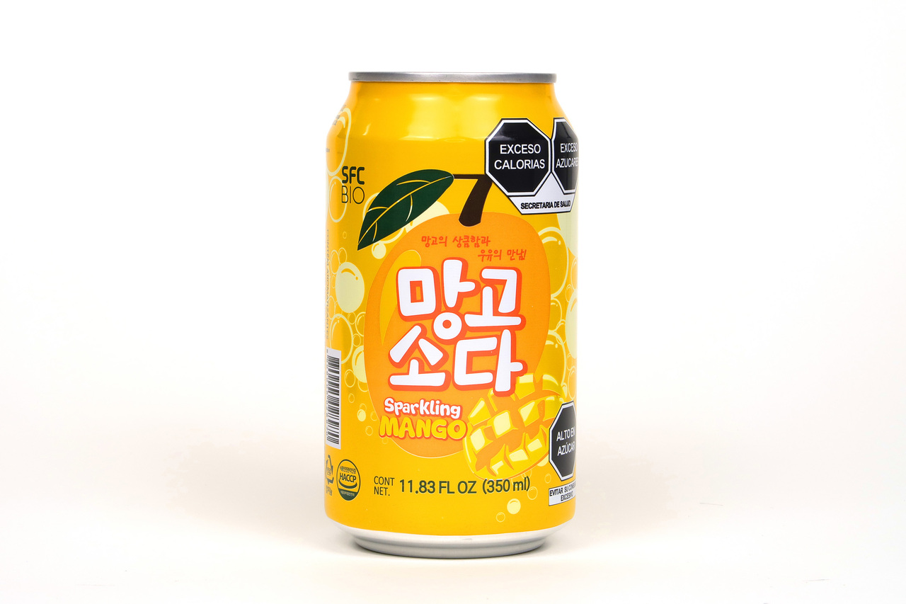 Sparkling mango, Mango soda Image