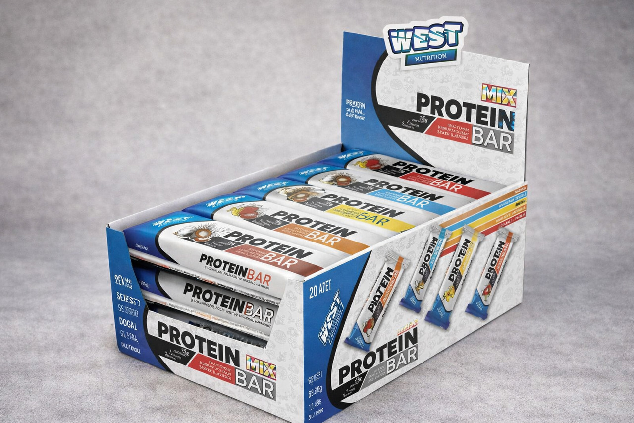 Mixed Flavor Protein Bar (Hazelnut/Coconut/Banana/Cookie/Strawberry-Banana) Image