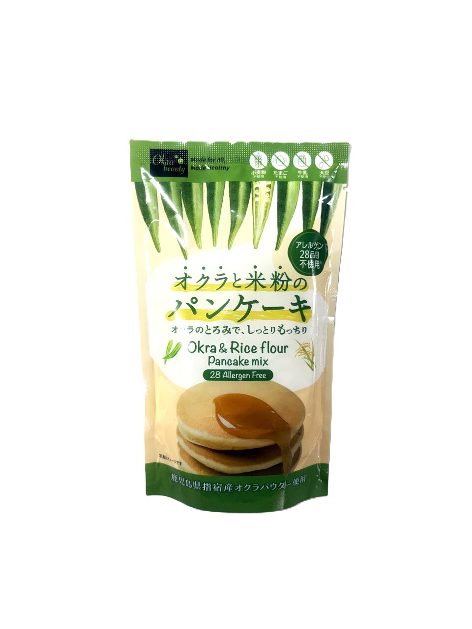 オクラと米粉のパンケーキ Image