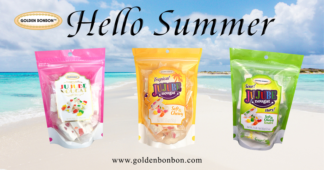 Golden Bonbon Jujube Gummy Nougat Image
