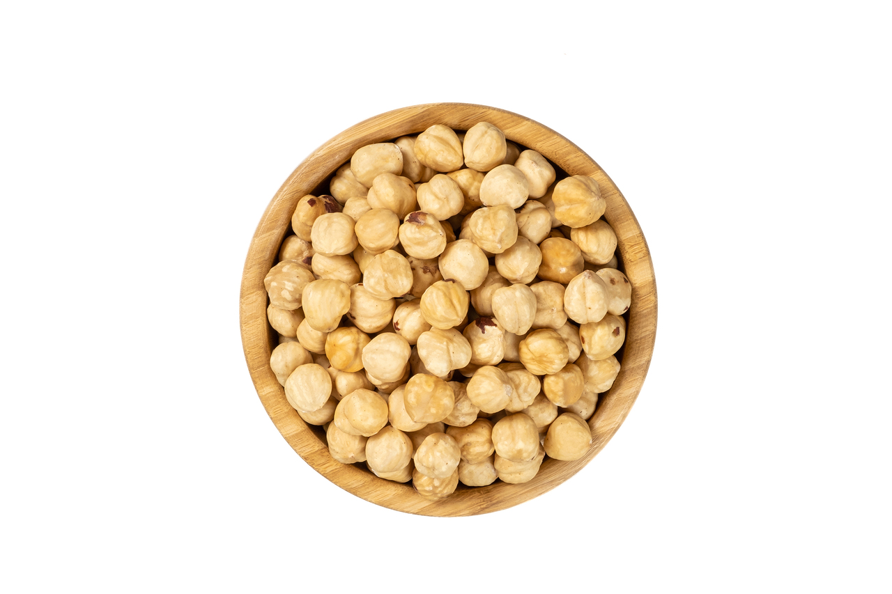 Roasted, Raw & Chopped Hazelnuts Image