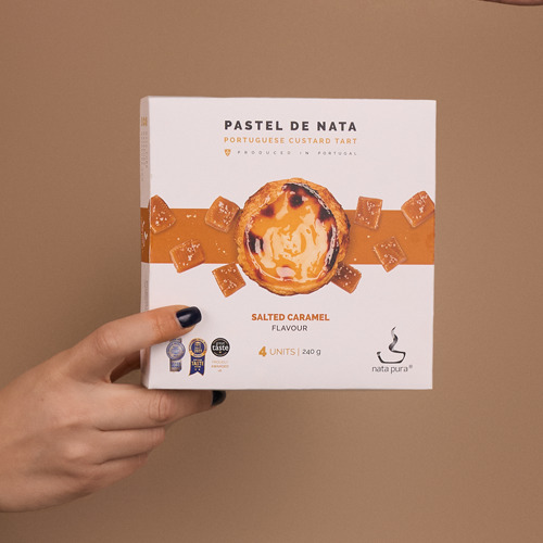 Salted caramel pastel de nata - Nata Pura	 Image