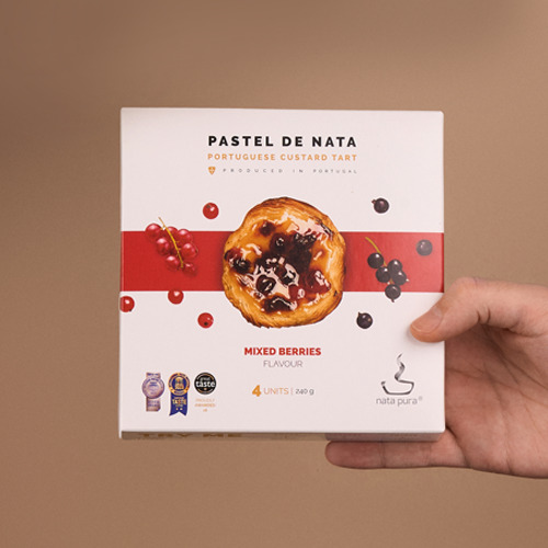 ミックスベリー パステル デ ナタ - Nata Pura Image