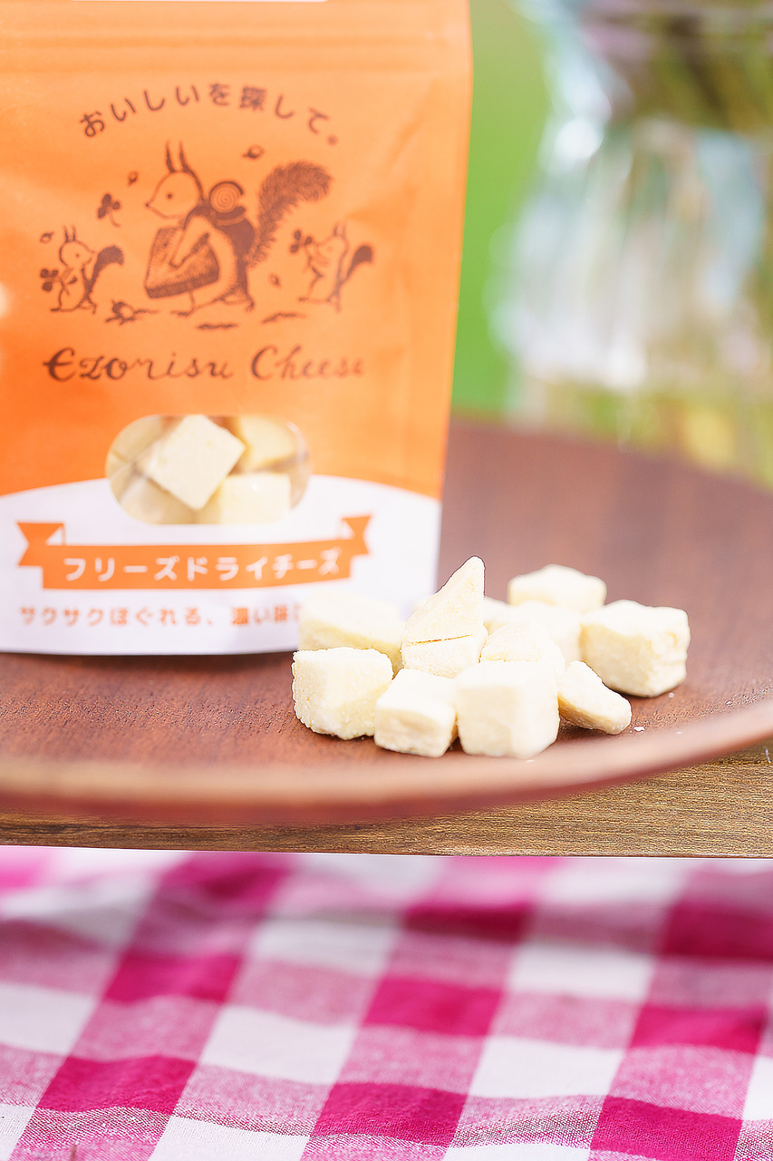 フリーズドライチーズ イメージ