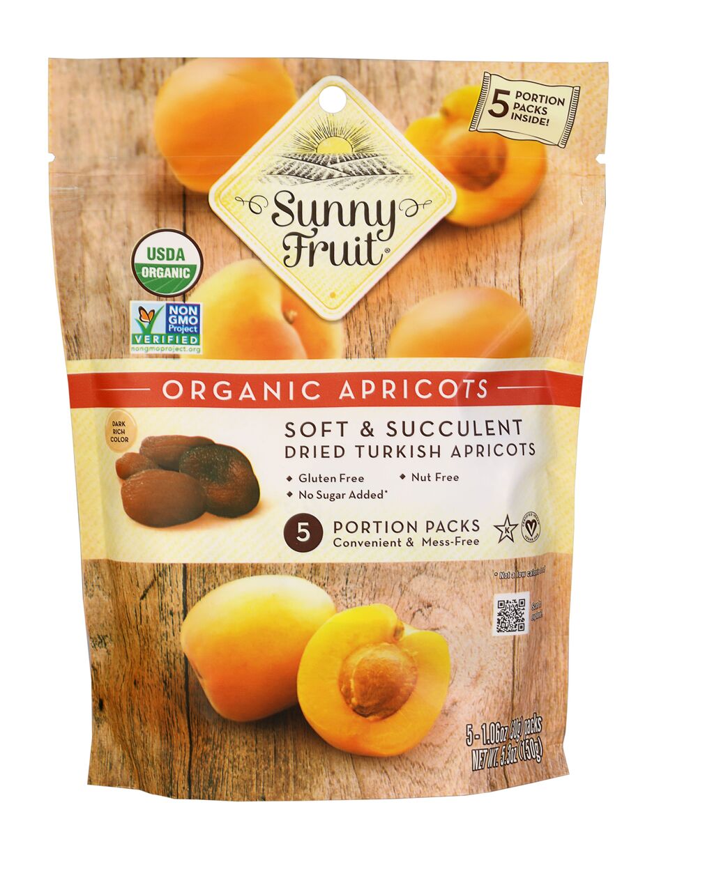 Sunny Fruit- Organic Dried Apricots  Image