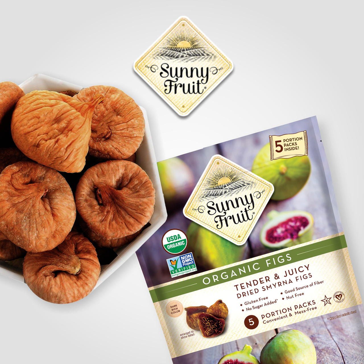 Sunny Fruit - Organic Dried Figs Image