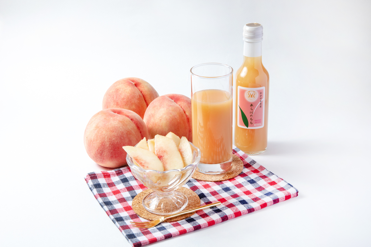 あら川の桃ドリンク200ml イメージ