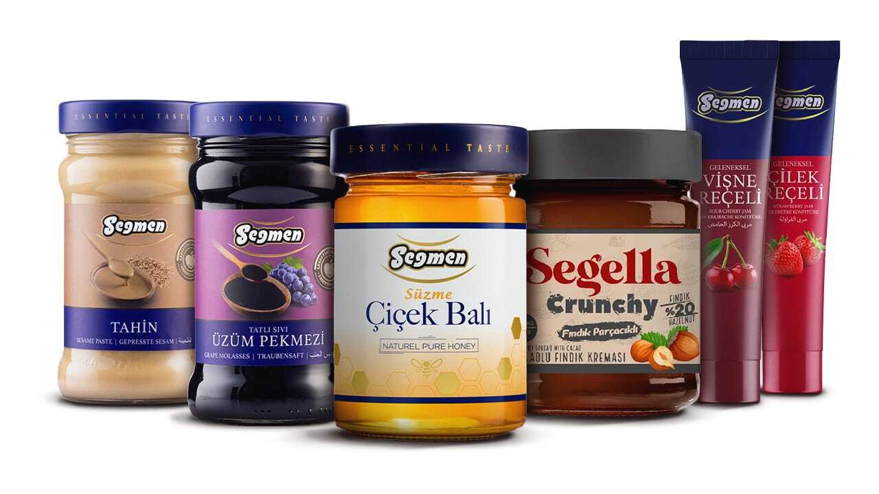 Fruit Jams, Hazelnut Cream with Cocoa, Peanut butter, Tahini, Molasses, Halva, Turkish delight, Honey, Halva, Spices Image