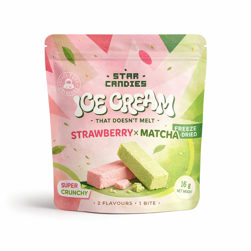 Freeze-dried ice cream that doesn't melt Image