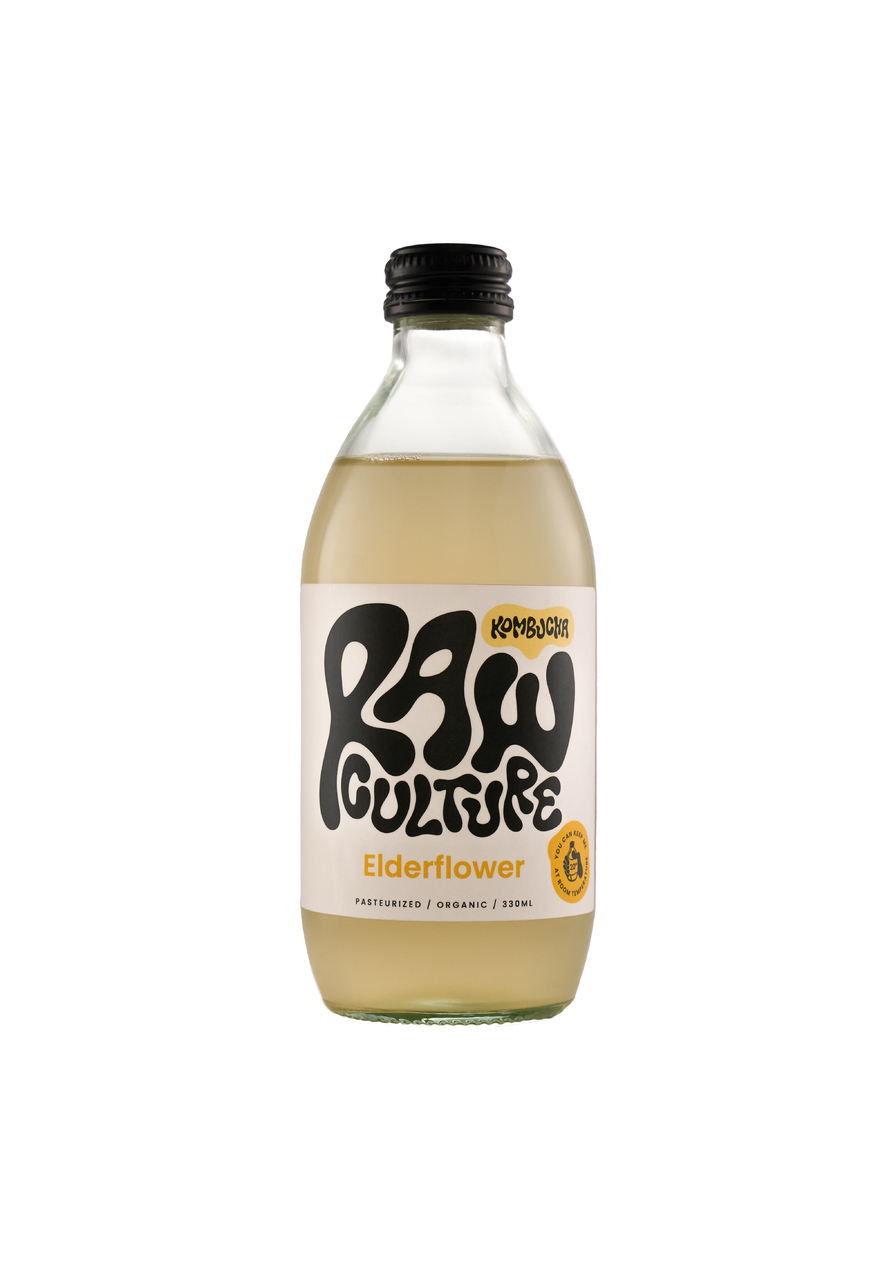 Raw Culture Elderflower Kombucha Image