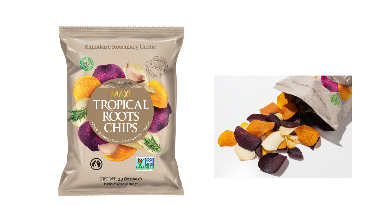 トロピカルルーツチップス　ローズマリーガーリック イメージ