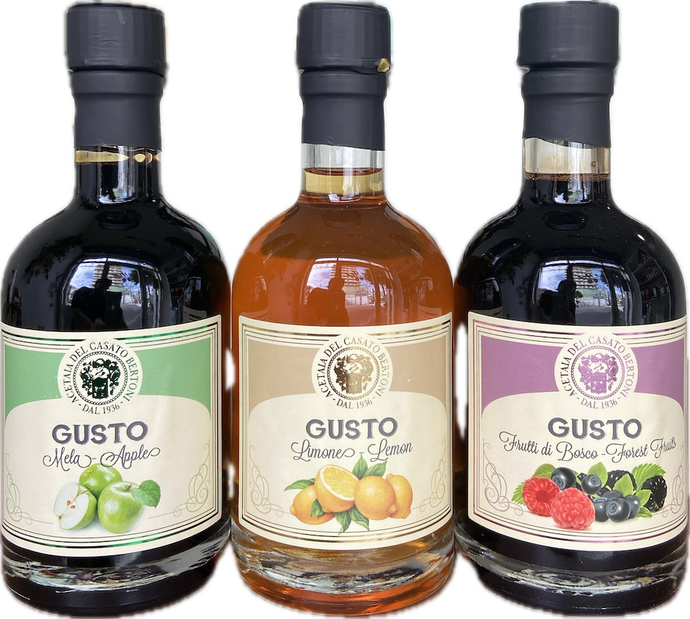 Gusto - Flavored balsamic condiment - wild berry lemon,fig  taste Image