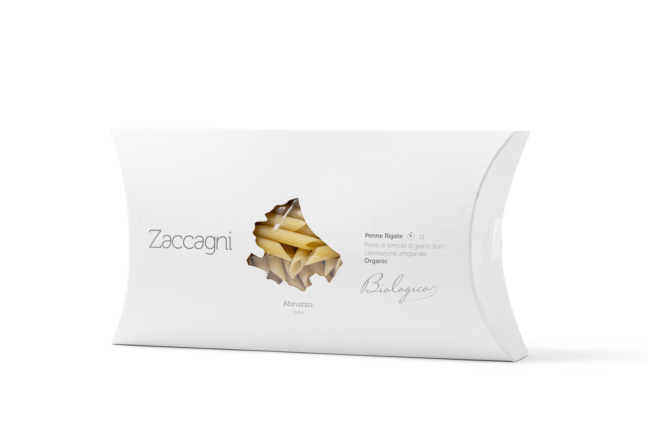 ORGANIC DURUM WHEAT SEMOLINA PENNE RIGATE Image