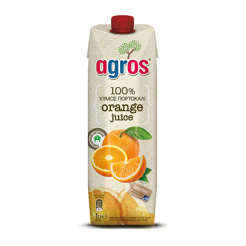 Orange Juice 100% - Agros Image