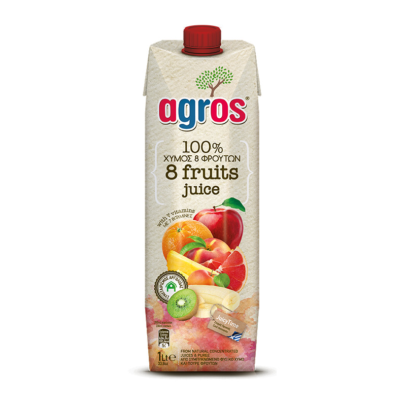 8 Fruit Juice 100% - Agros Image