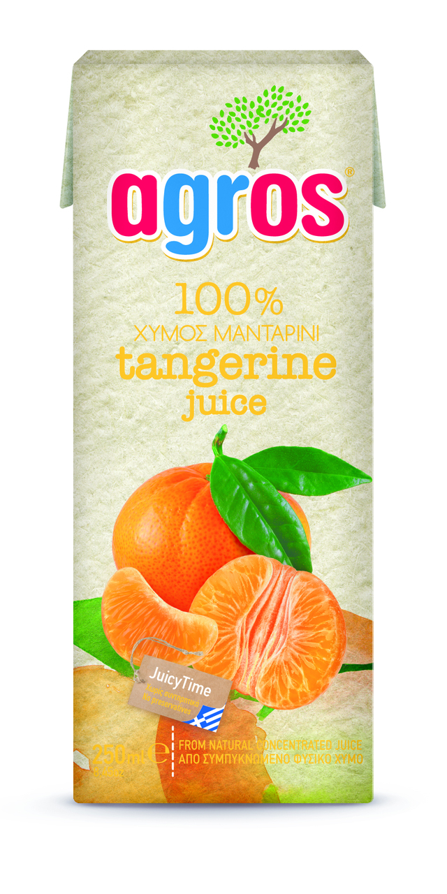 Tangerine Juice 100% - Agros Image