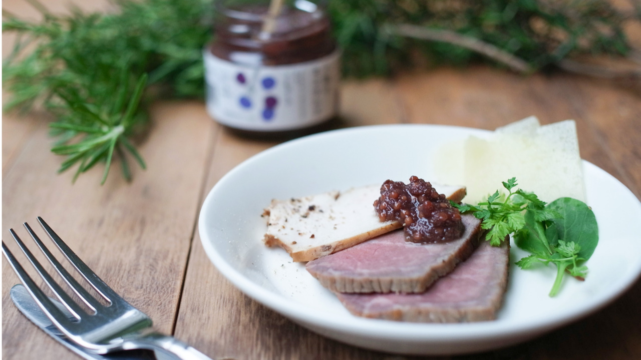 お肉にあわせるモスタルダ イメージ