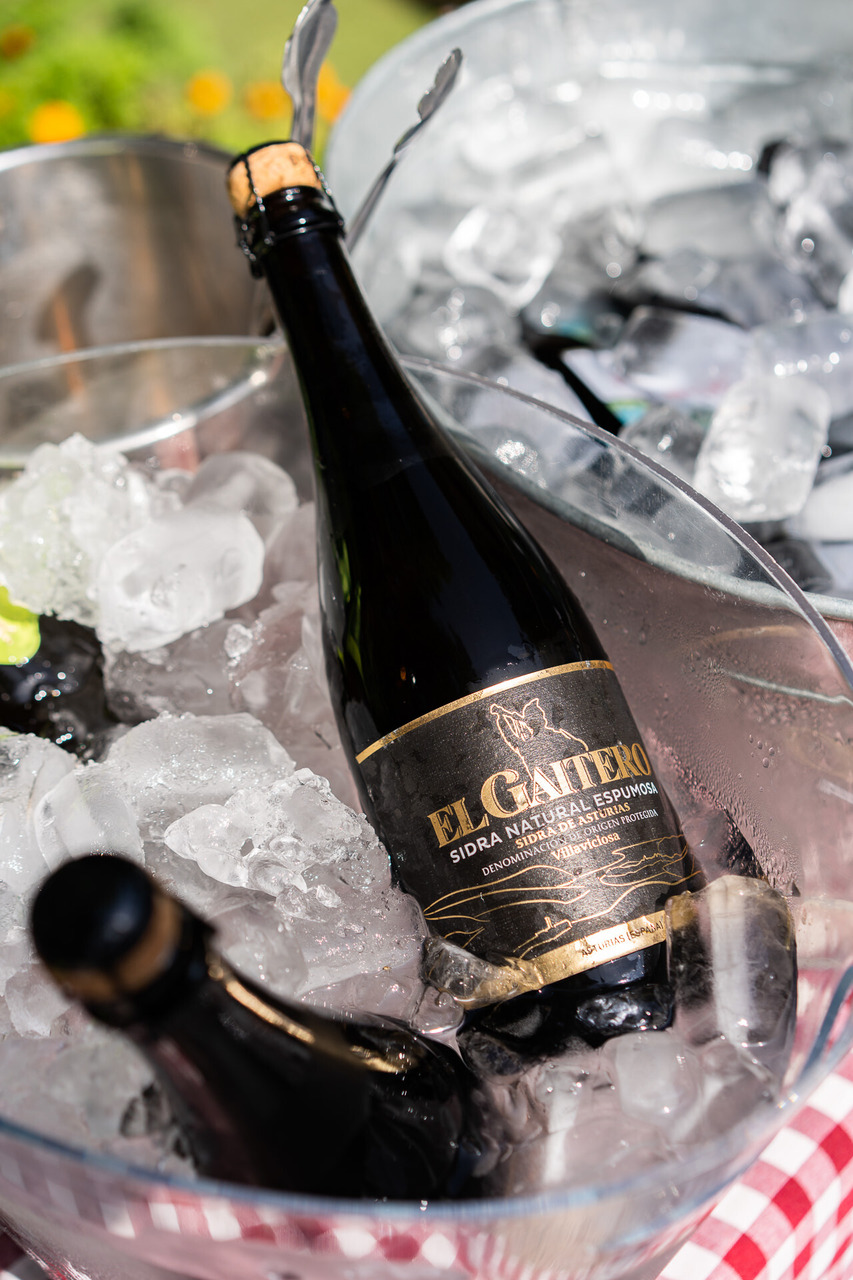  El Gaitero Black Label cider 7 % Vol.  Image