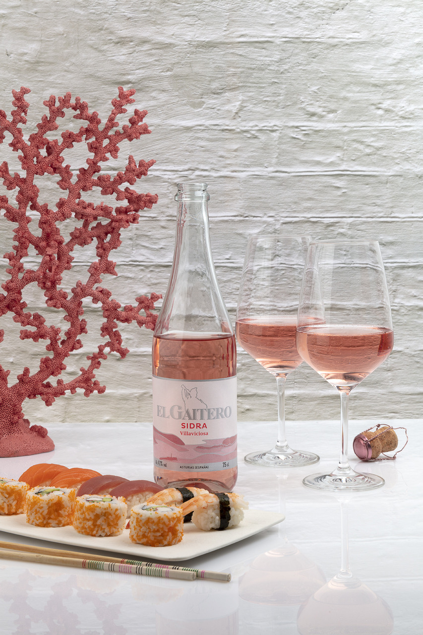 El Gaitero Rose cider Image