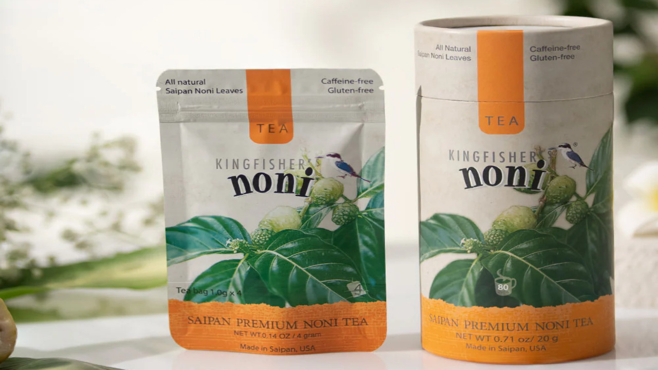 Kingfisher’s Noni Tea (Naturally Caffeine-Free Herbal Tea) Image
