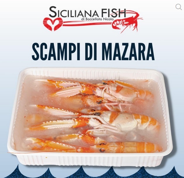 Frozen Mediterranean Shrimps and Seafood Image