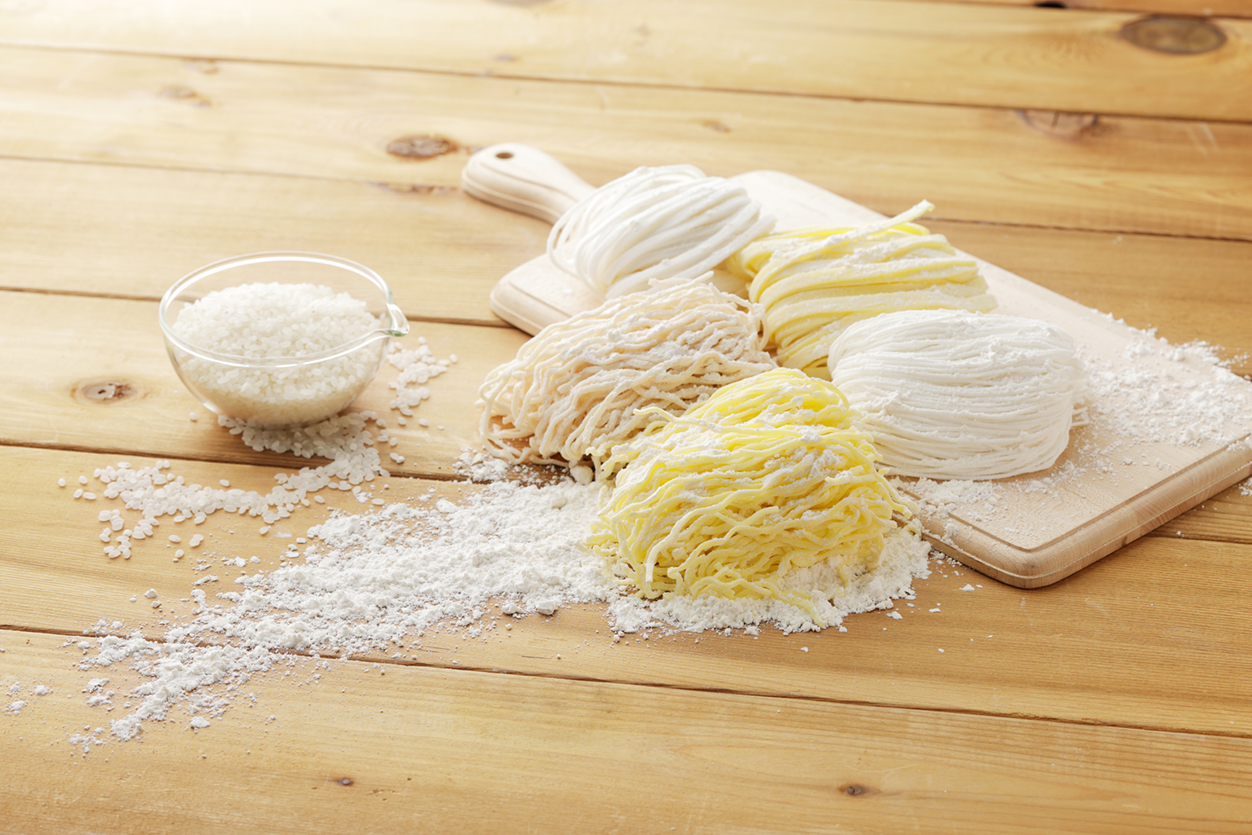 グルテンフリー生麺シリーズ イメージ