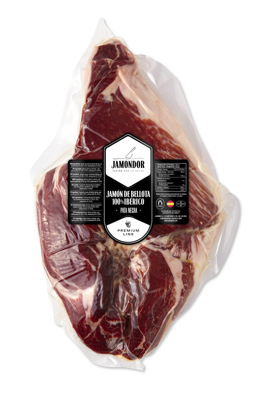 IBERICO IBERIAN 100% ACORN BELLOTA HAM JAMON PATA NEGRA  Image