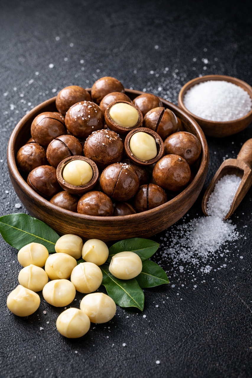 Macadamias - Dry Roasted Salted Image